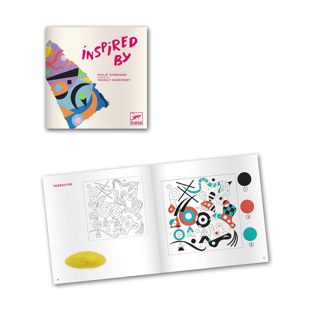 djeco schilderen op nummer abstract - kandinsky