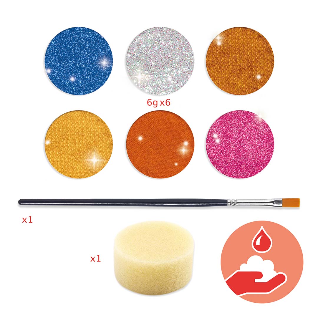 djeco maquillage métallique