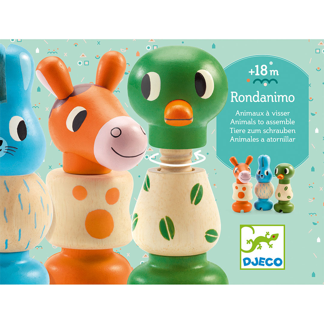 djeco schroefdiertjes rondanimo DJ06312