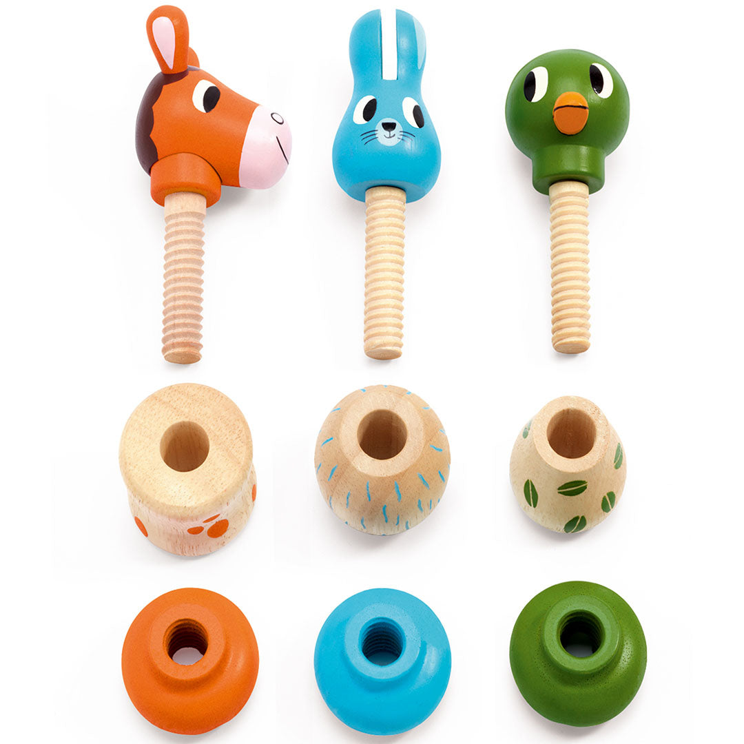 djeco schroefdiertjes rondanimo DJ06312