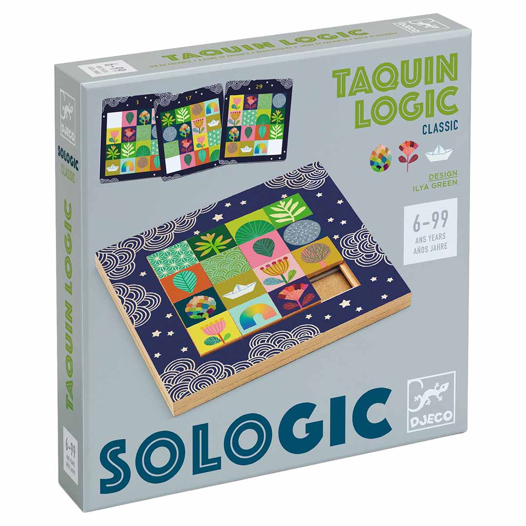 djeco puzzle coulissant taquin logic