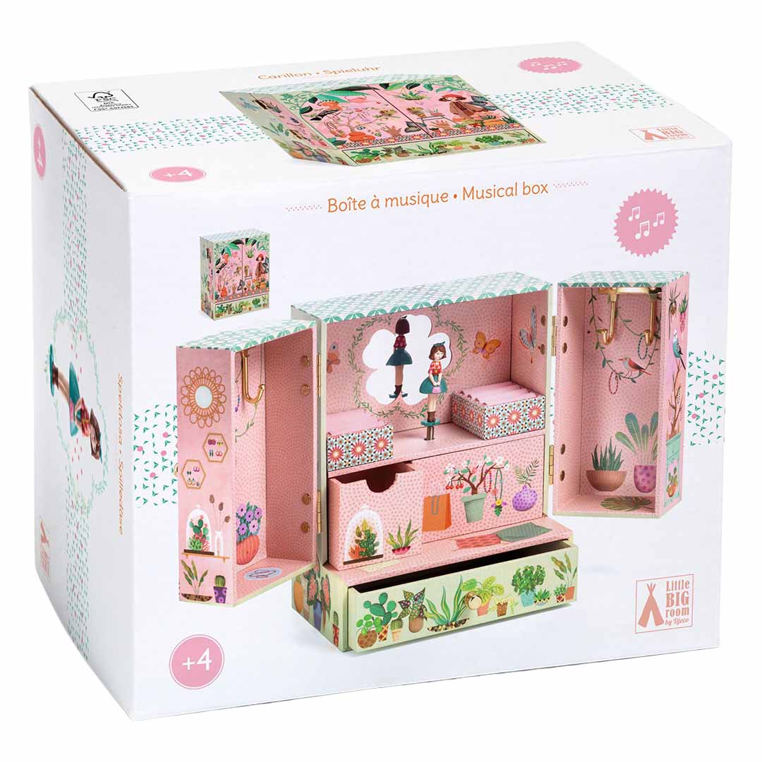 djeco sieradendoosje met muziek geheime tuin
