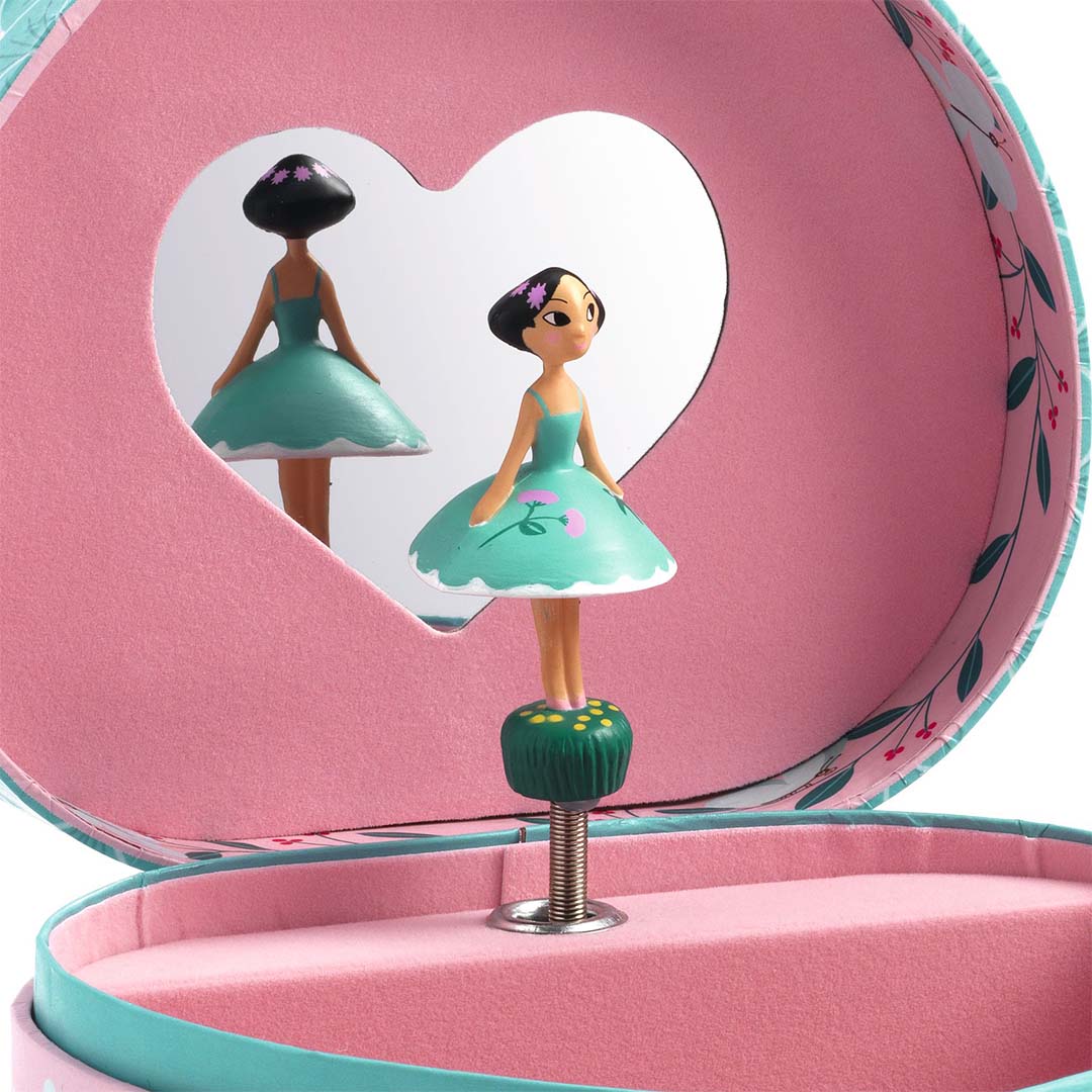 djeco boîte à bijoux musicale mélodie de printemps