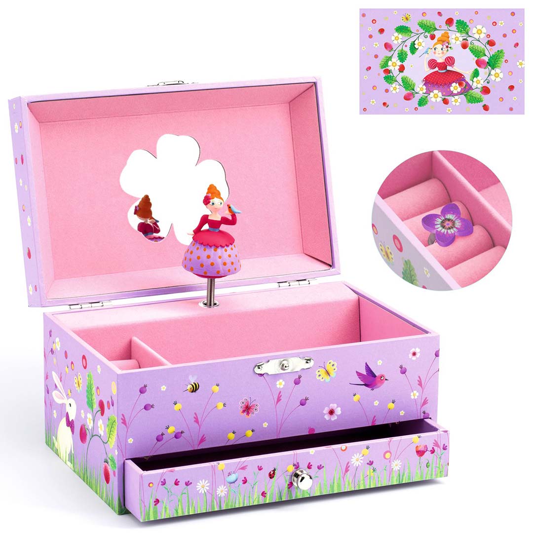 djeco sieradendoosje met muziek prinses