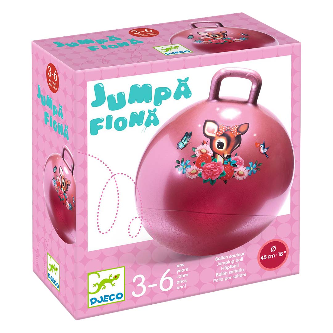djeco skippybal fiona - 45 cm | DJ00185 | 3