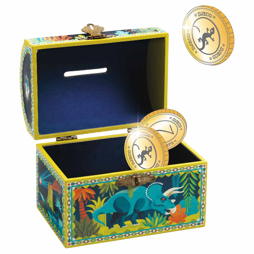 djeco spaarpot dinosaurus