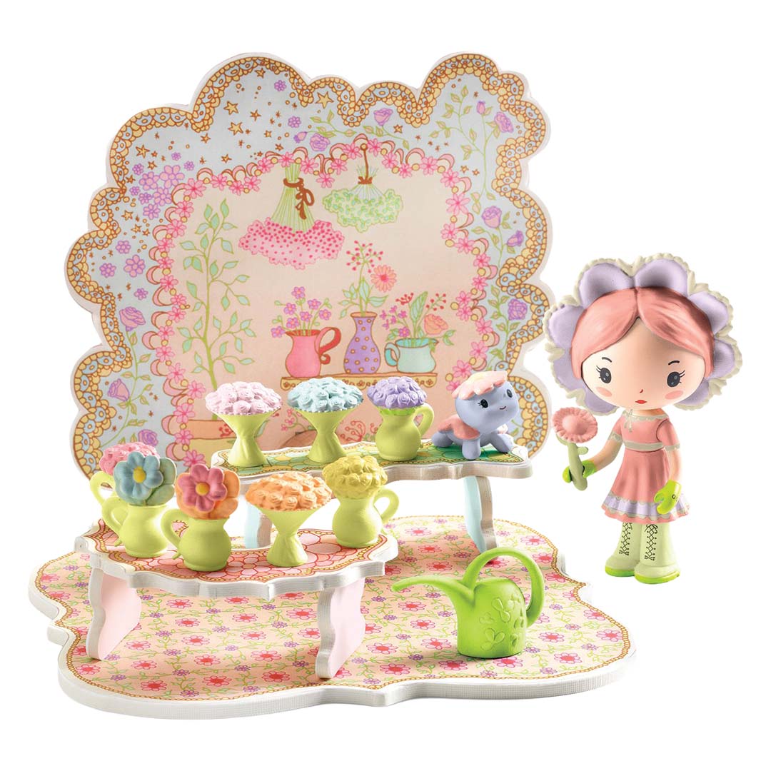 djeco coffret de jeu tiny flowers - tinyly