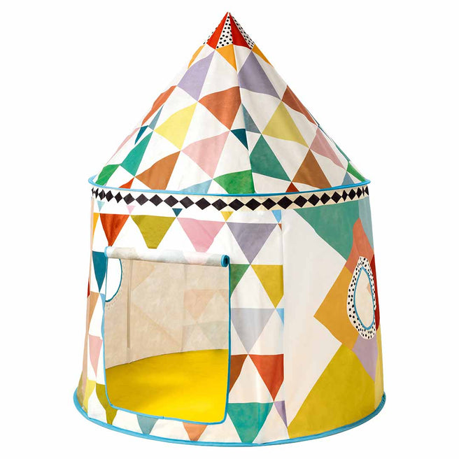 djeco tente de jeu multicolore