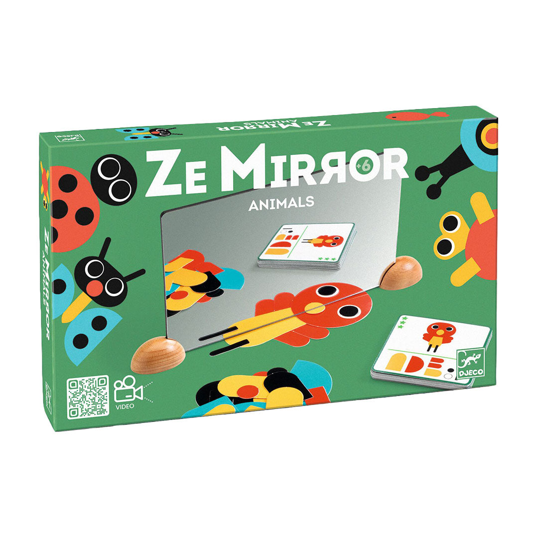 djeco jeu de miroir ze mirror animaux