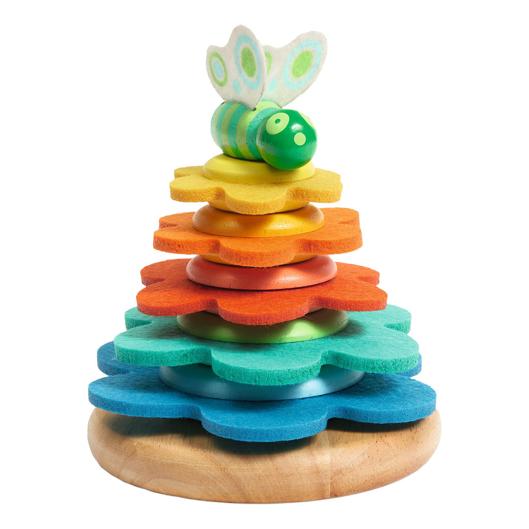 djeco stapeltoren boterbloem