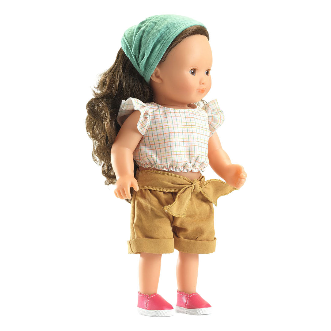 djeco poupée debout lovely joséphine - 32 cm