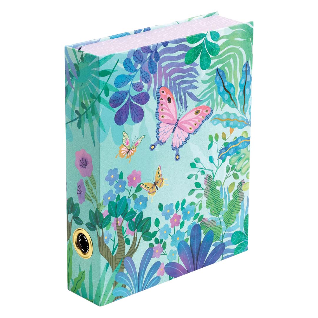 djeco coffret de papeterie marie - jardin tropical