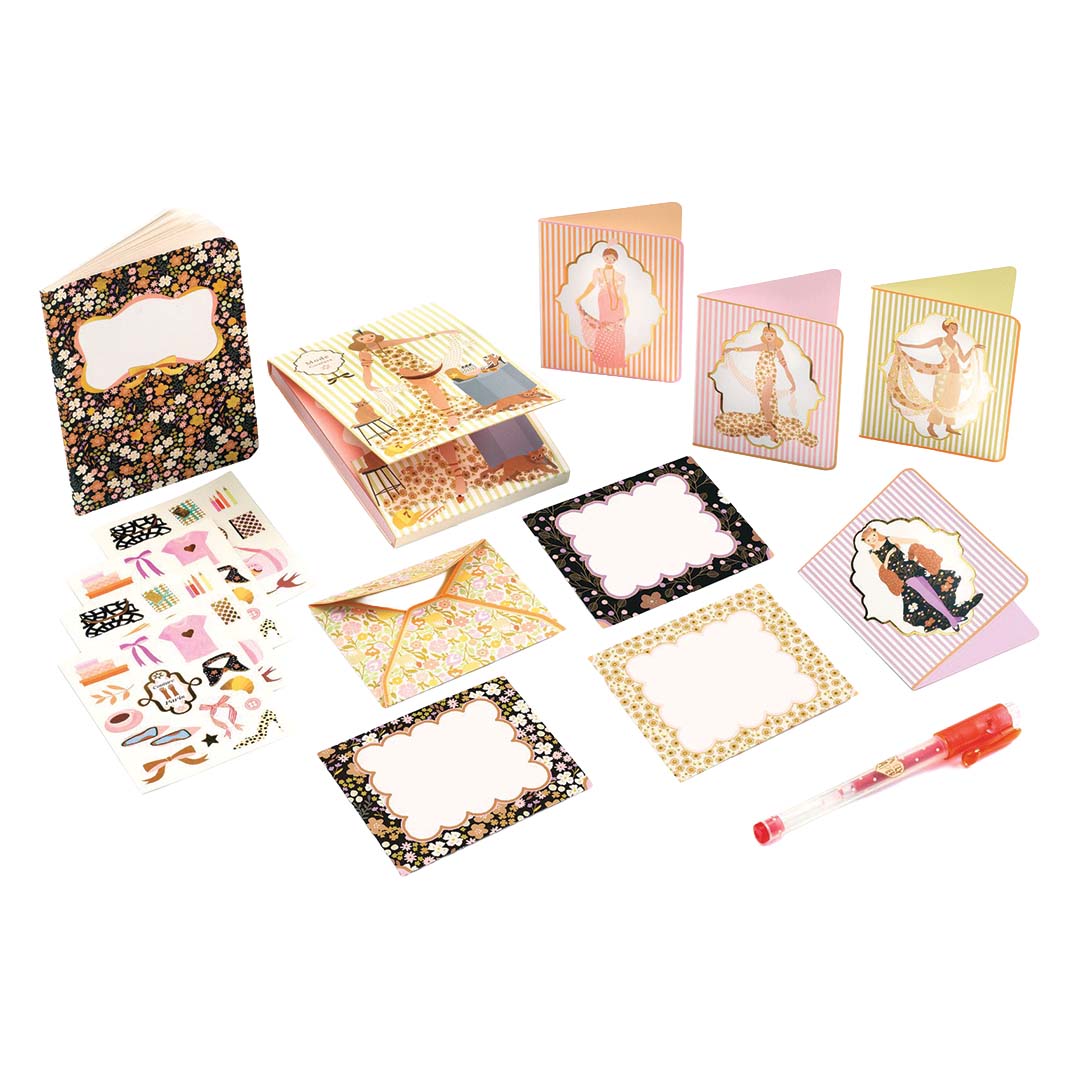 djeco stationary koffer tinou - fashion | DD03505 | 3