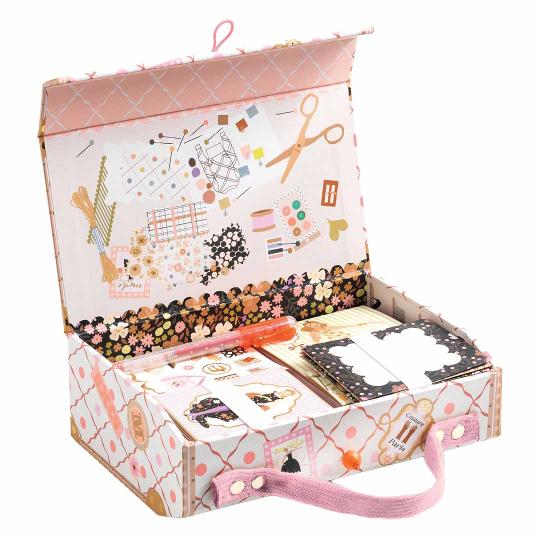 djeco stationary koffer tinou - fashion | DD03505 | 2