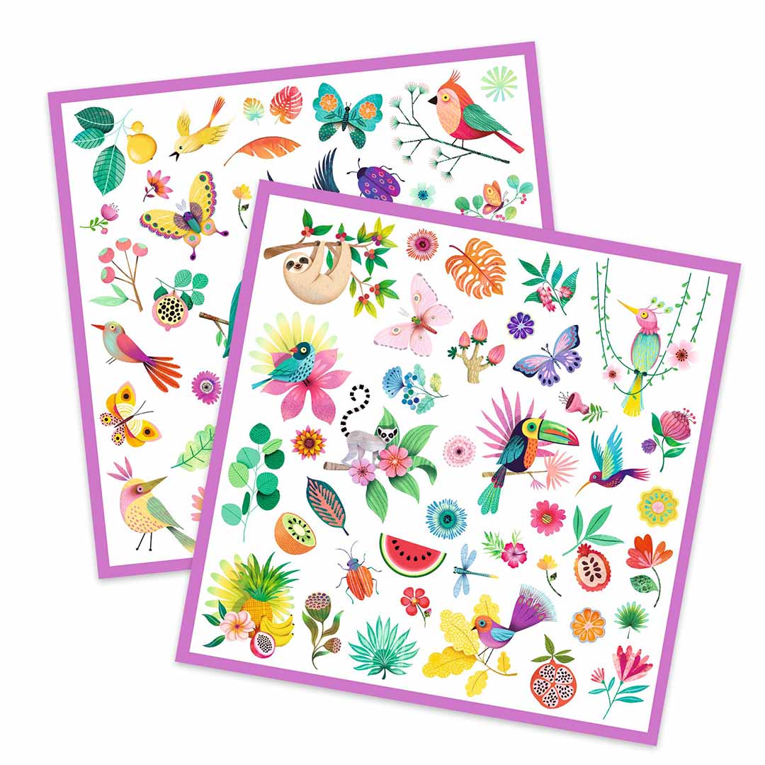 djeco stickers paradijs - 160st
