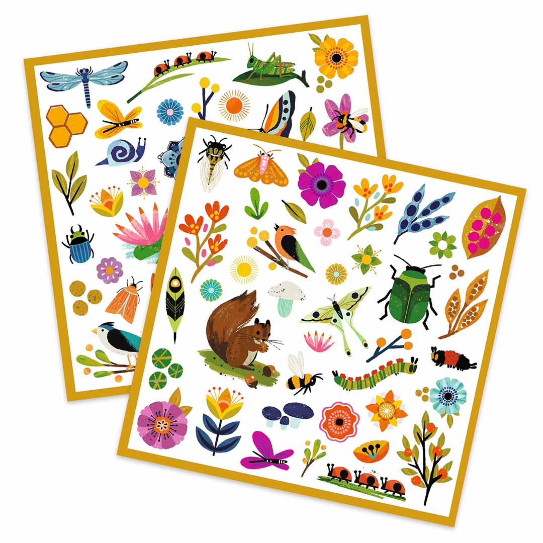 djeco stickers tuin - 160st | DJ09272 | 1