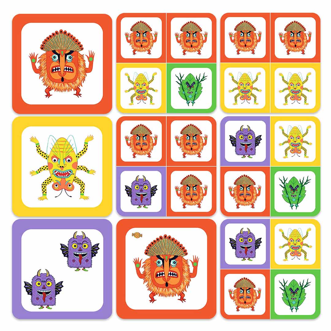 djeco strategiespel monstrio