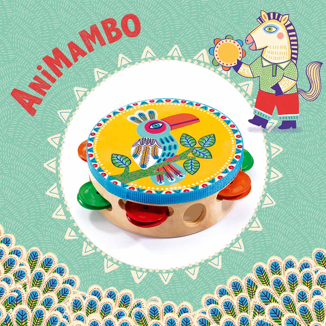 djeco tamboerijn animambo | DJ06005 | 3