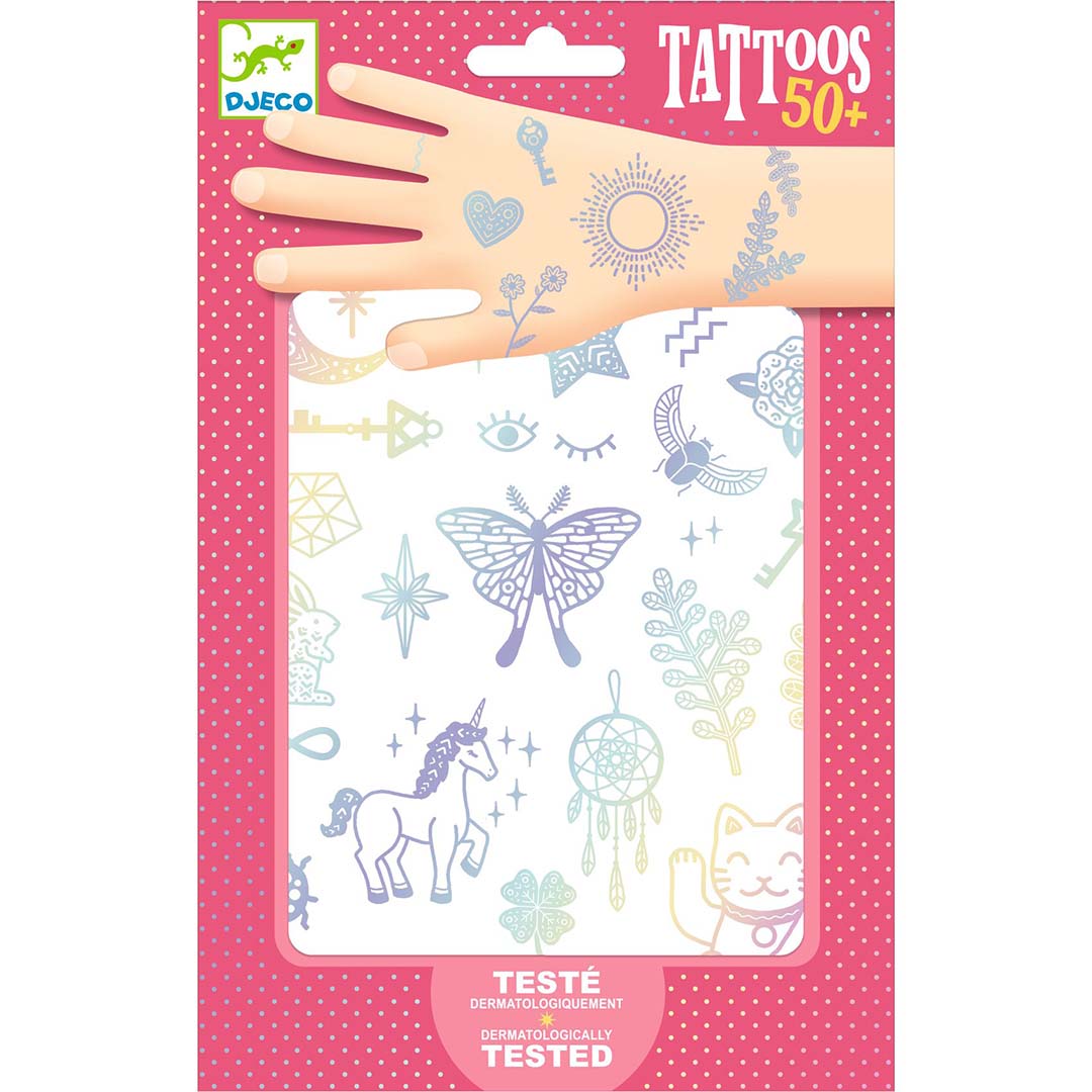 djeco tattoos - gelukssymbolen | DJ09596 | 0