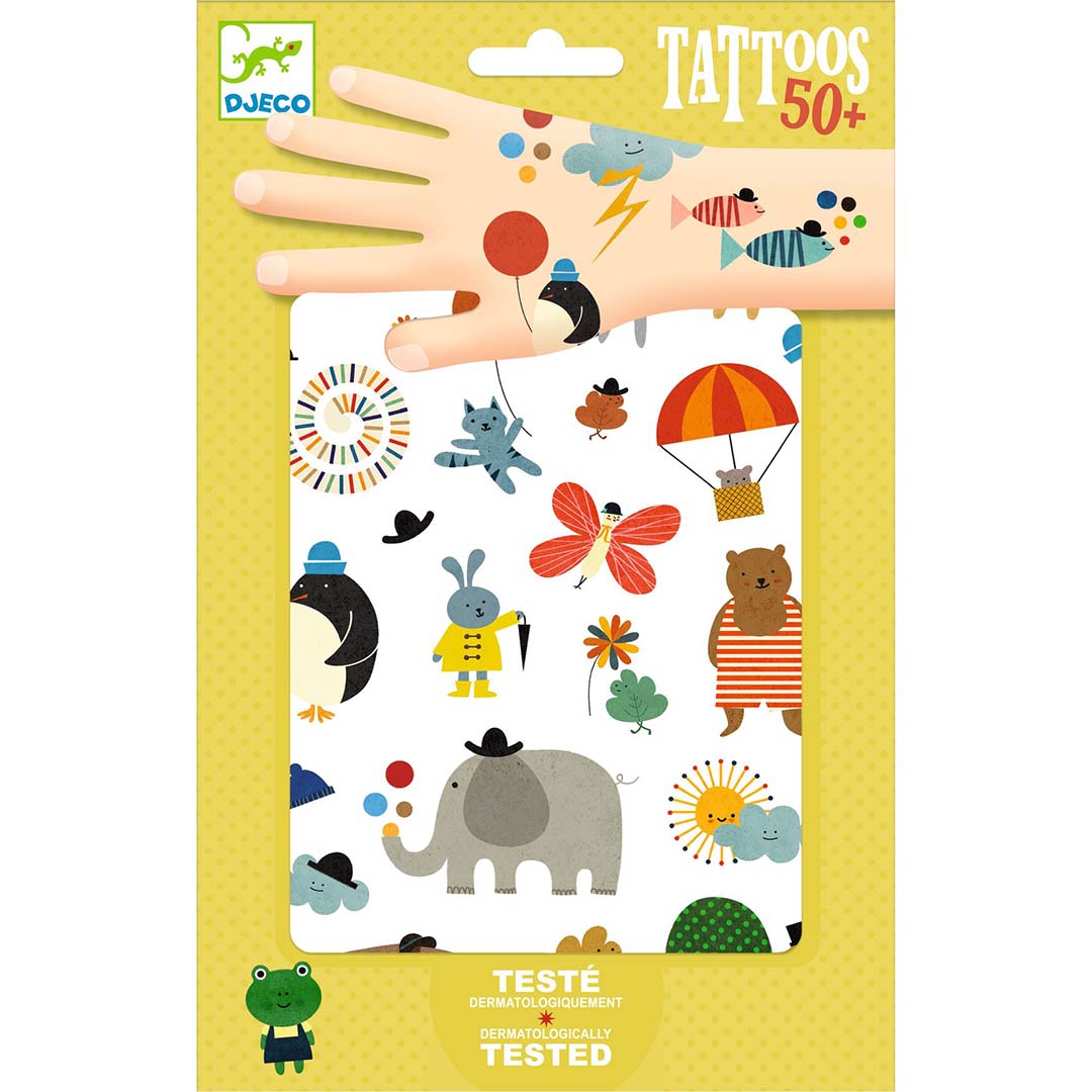 djeco tatouages - jolies petites choses