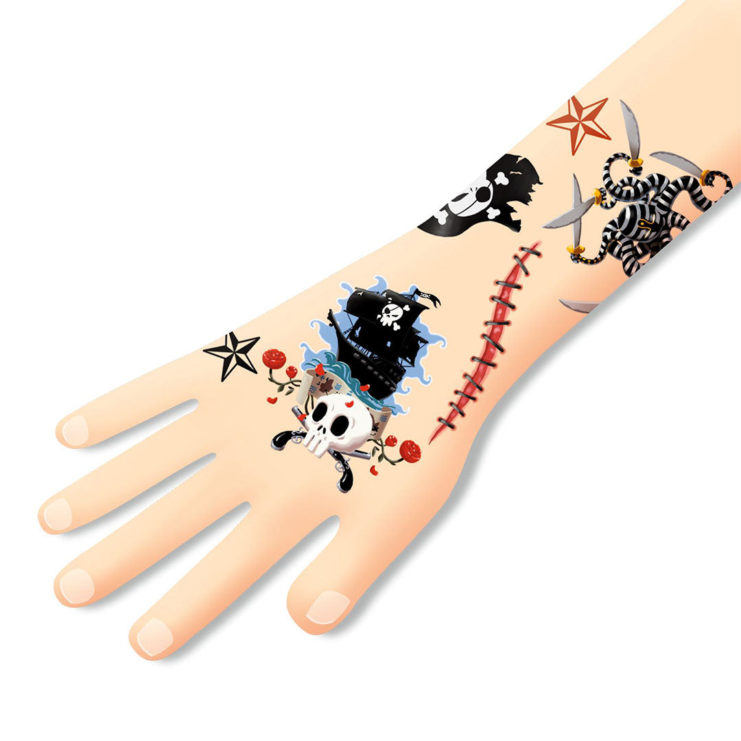 djeco tattoos - piraten | DJ09584 | 2