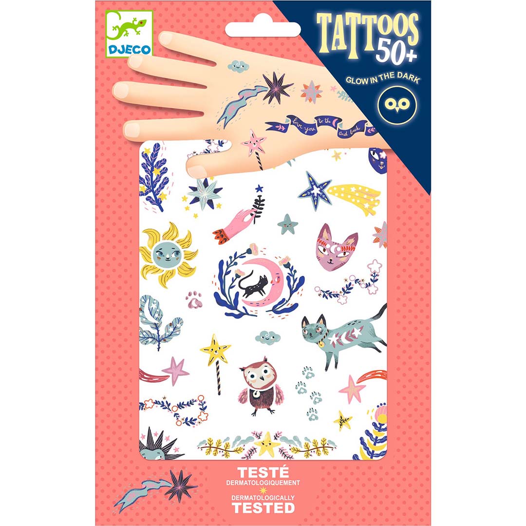 djeco tatouages - doux rêves
