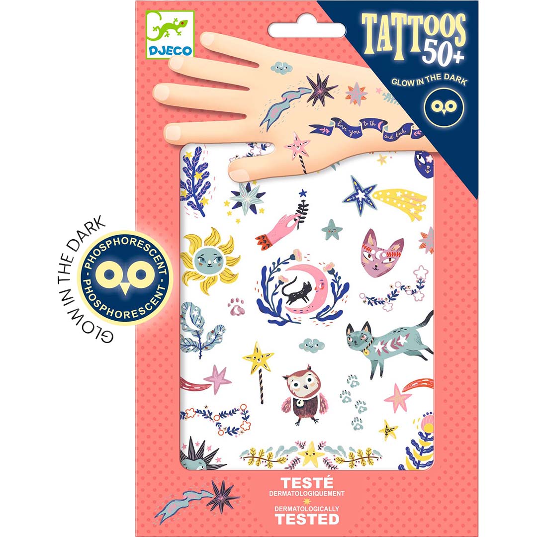 djeco tattoos - zoete dromen | DJ09592 | 3