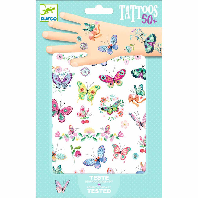 djeco tattoos droomvlinders | DJ09249 | 0