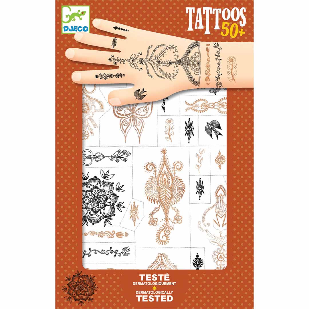 djeco tattoos oosters vleugje | DJ09914 | 0