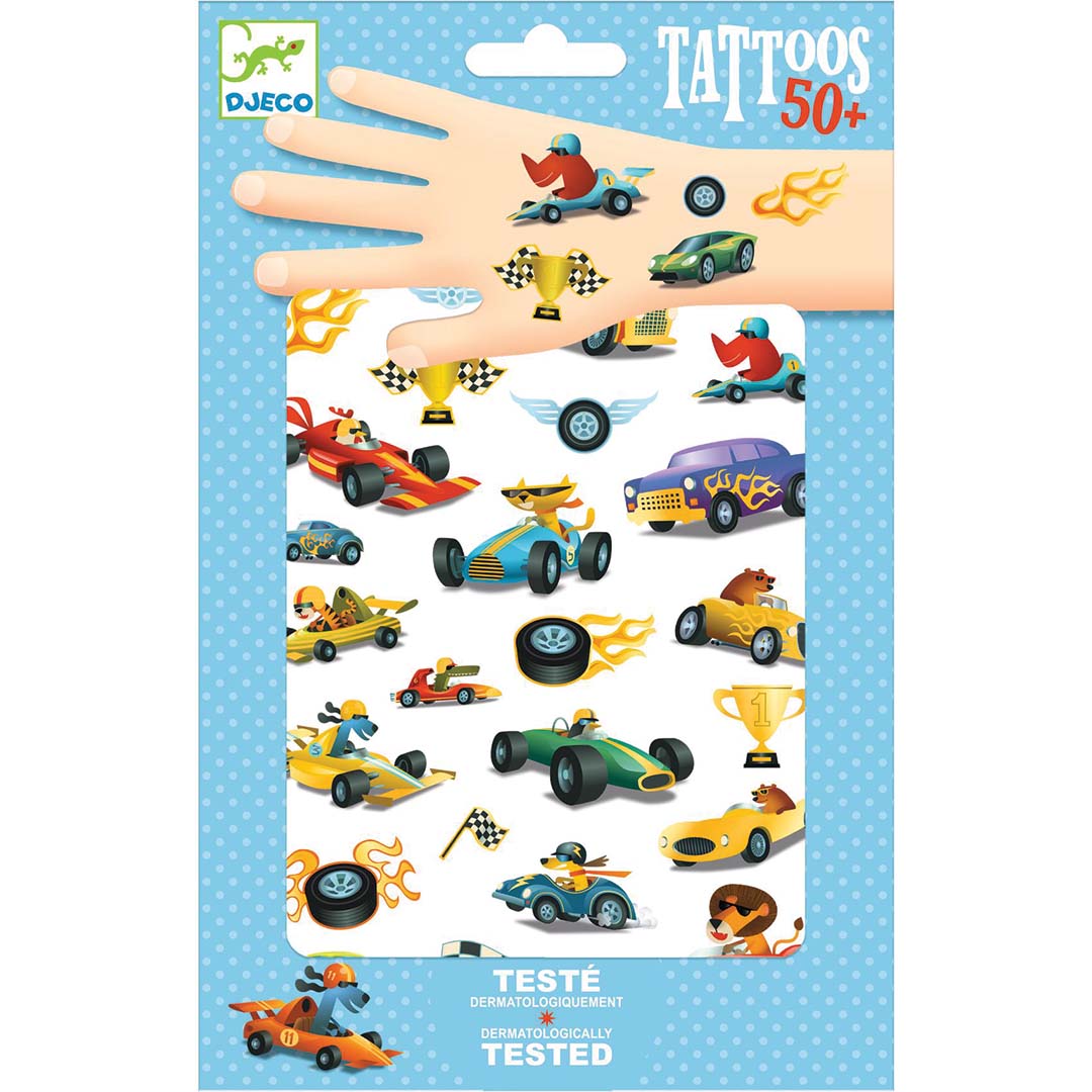djeco tattoos raceauto's | DJ09916 | 0