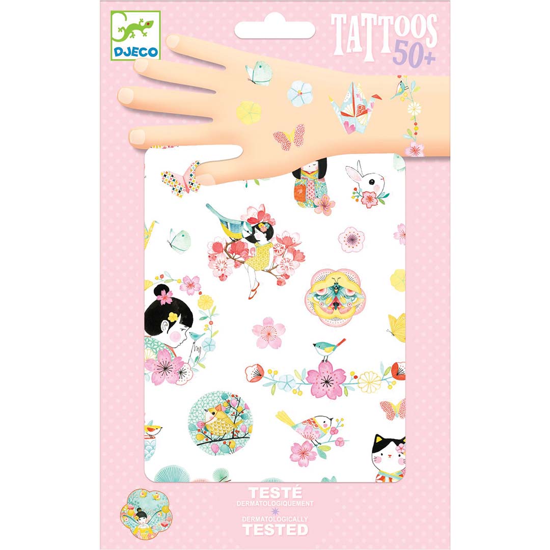 djeco tattoos sakura | DJ09619 | 0