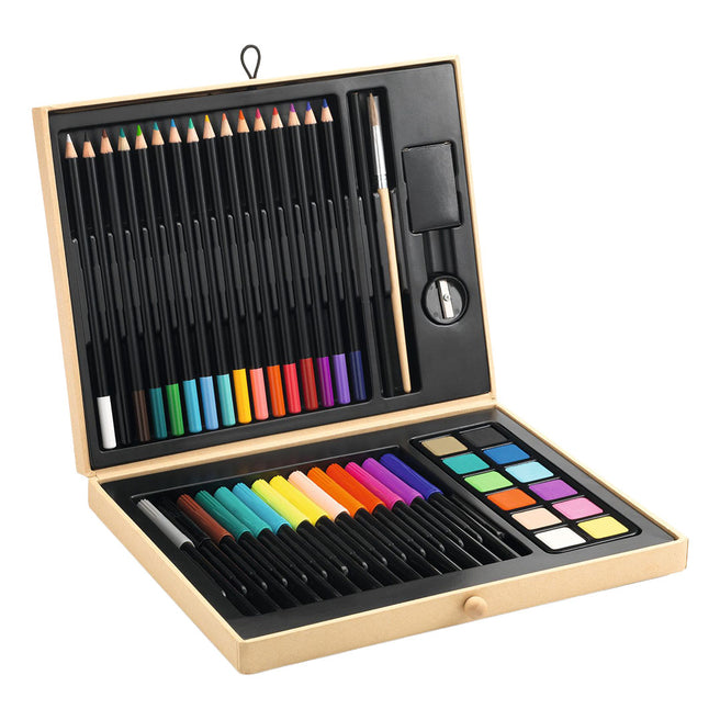 djeco boîte de coloriage (46 unités)