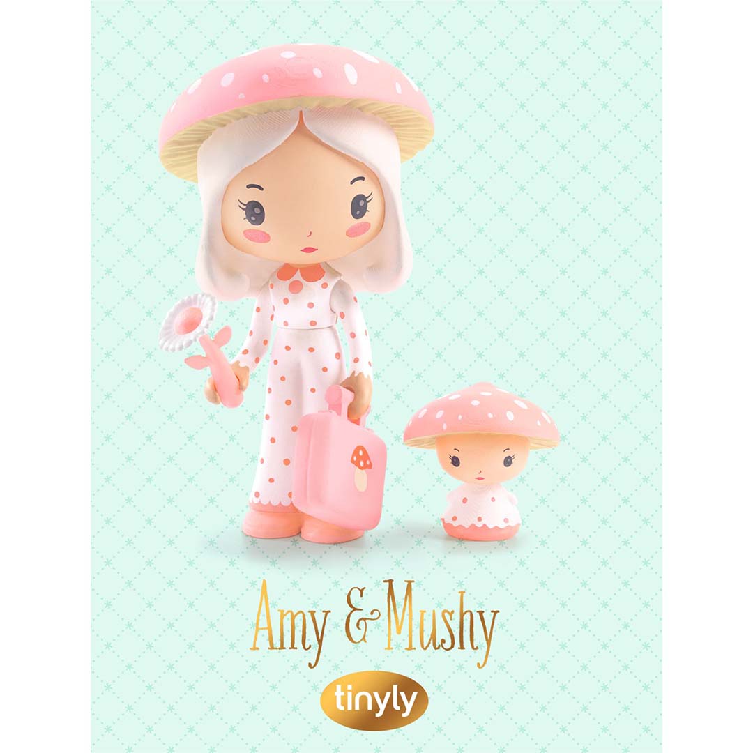 djeco tinyly speelfiguur - amy en mushy | DJ06967 | 2