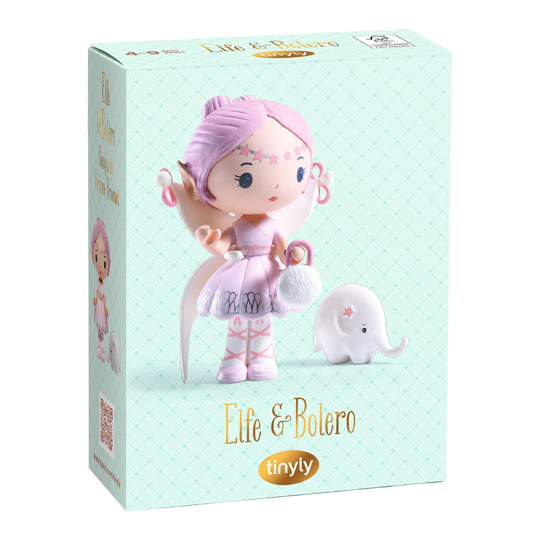 djeco tinyly speelfiguur - elfe & bolero | DJ06950 | 1