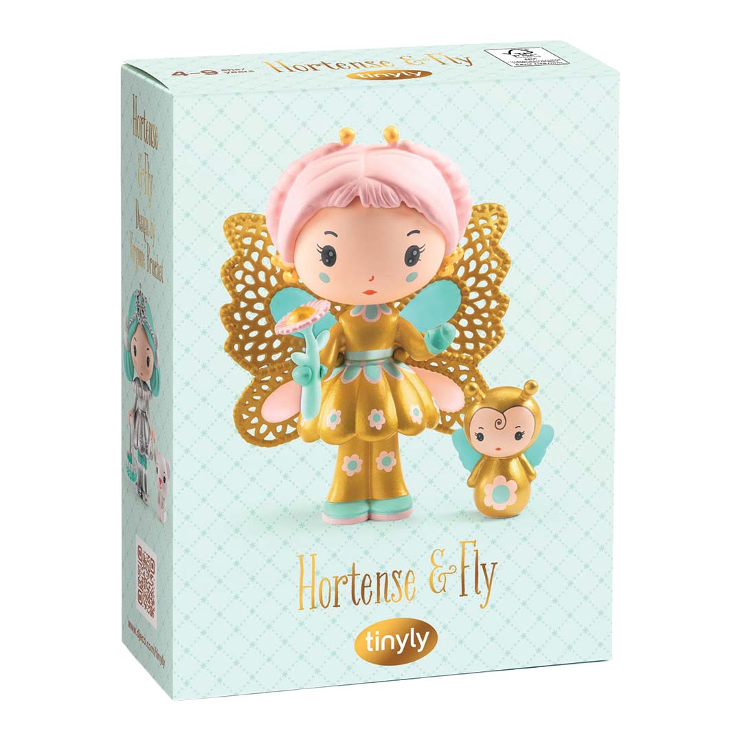djeco tinyly speelfiguur - hortense & fly