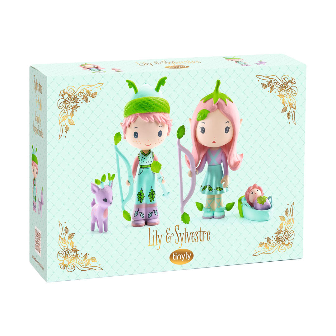 djeco tinyly speelfiguur - lily & sylvestre | DJ06960 | 1