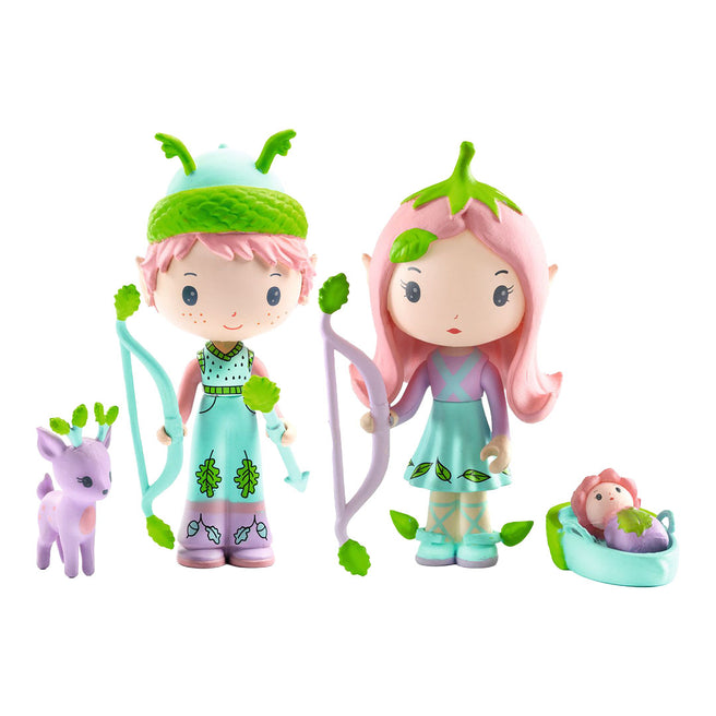 djeco figurine tinyly - lily & sylvestre
