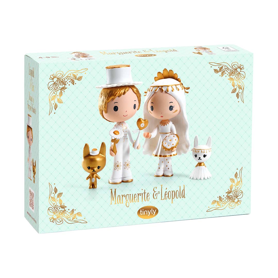 djeco tinyly speelfiguur - marguerite & léopold | DJ06959 | 1
