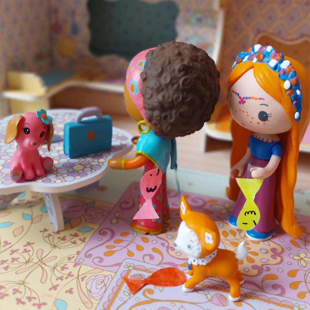 djeco tinyly speelfiguur - poppy & nouky | DJ06957 | 2