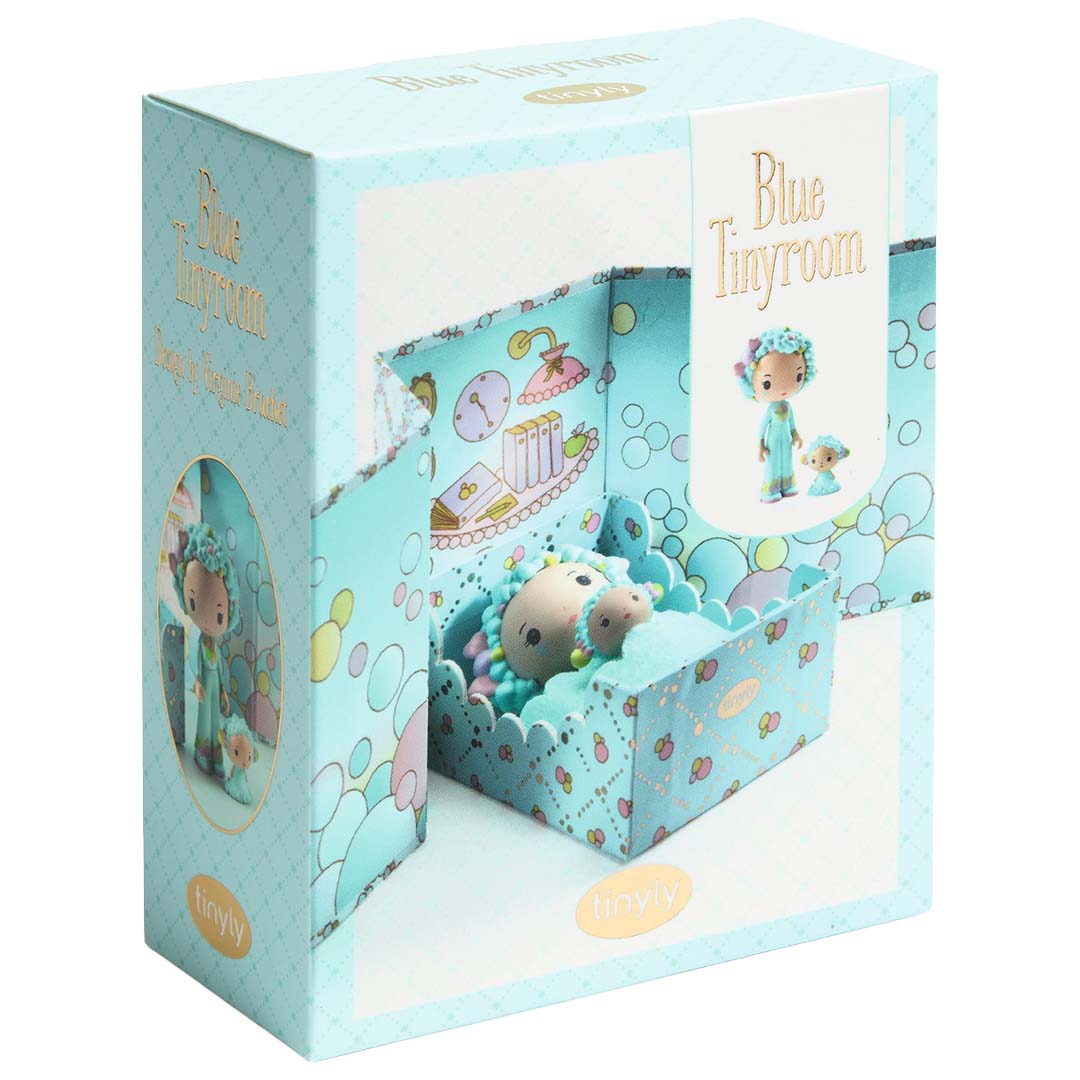 djeco coffret de jeu tinyly tinyroom blue