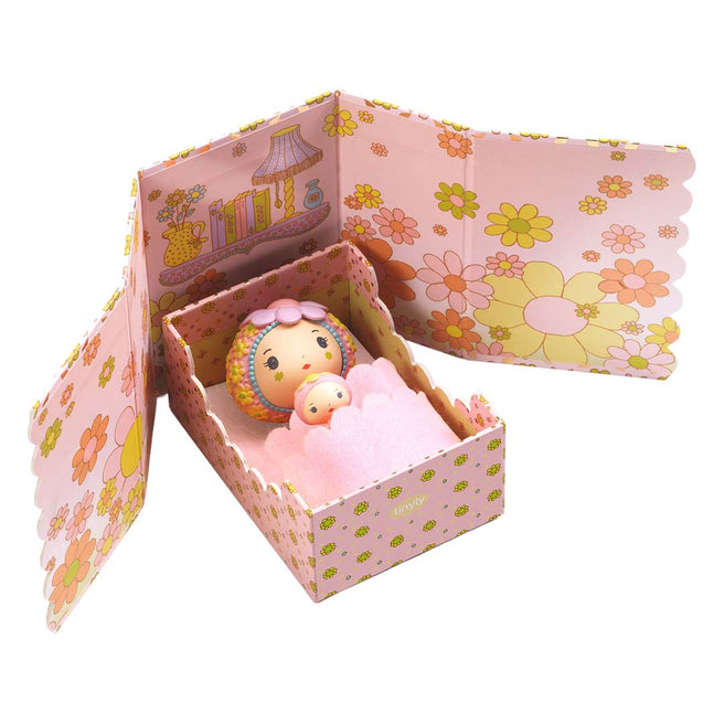 djeco coffret de jeu tinyly tinyroom rose