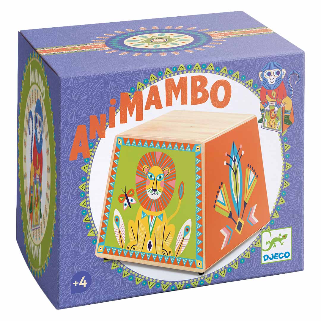 djeco trommel cajon animambo | DJ06014 | 3