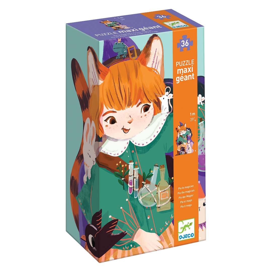 djeco vloerpuzzel pio de magiër - 36st | DJ07018 | 0