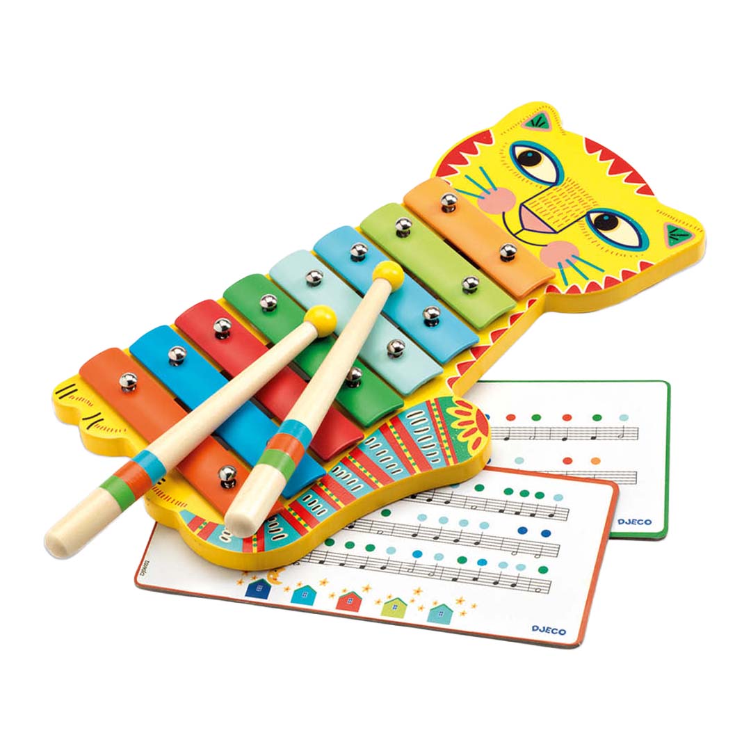 djeco xylophone animambo chat