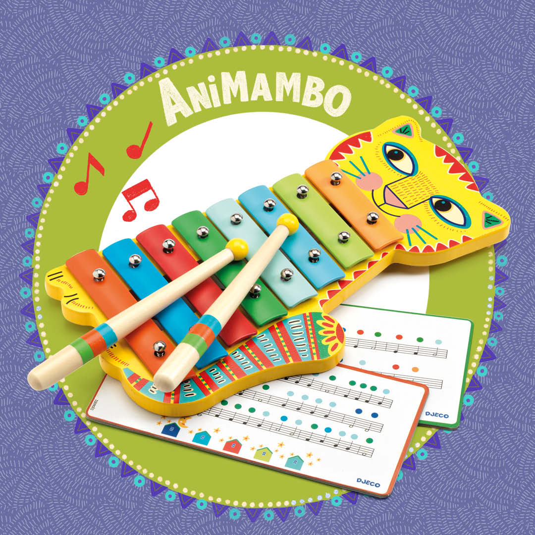 djeco xylofoon animambo kat | DJ06002 | 2