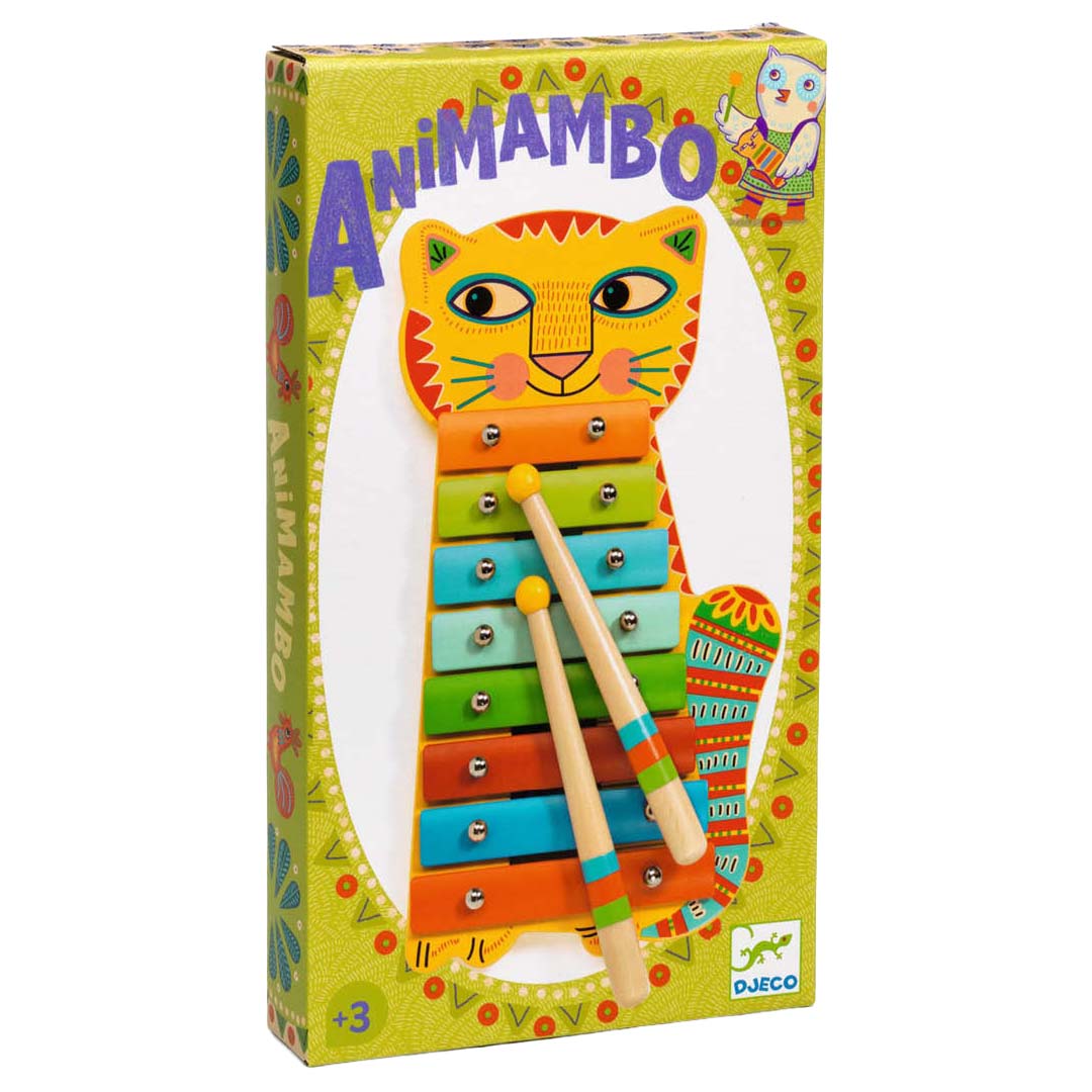 djeco xylofoon animambo kat | DJ06002 | 5