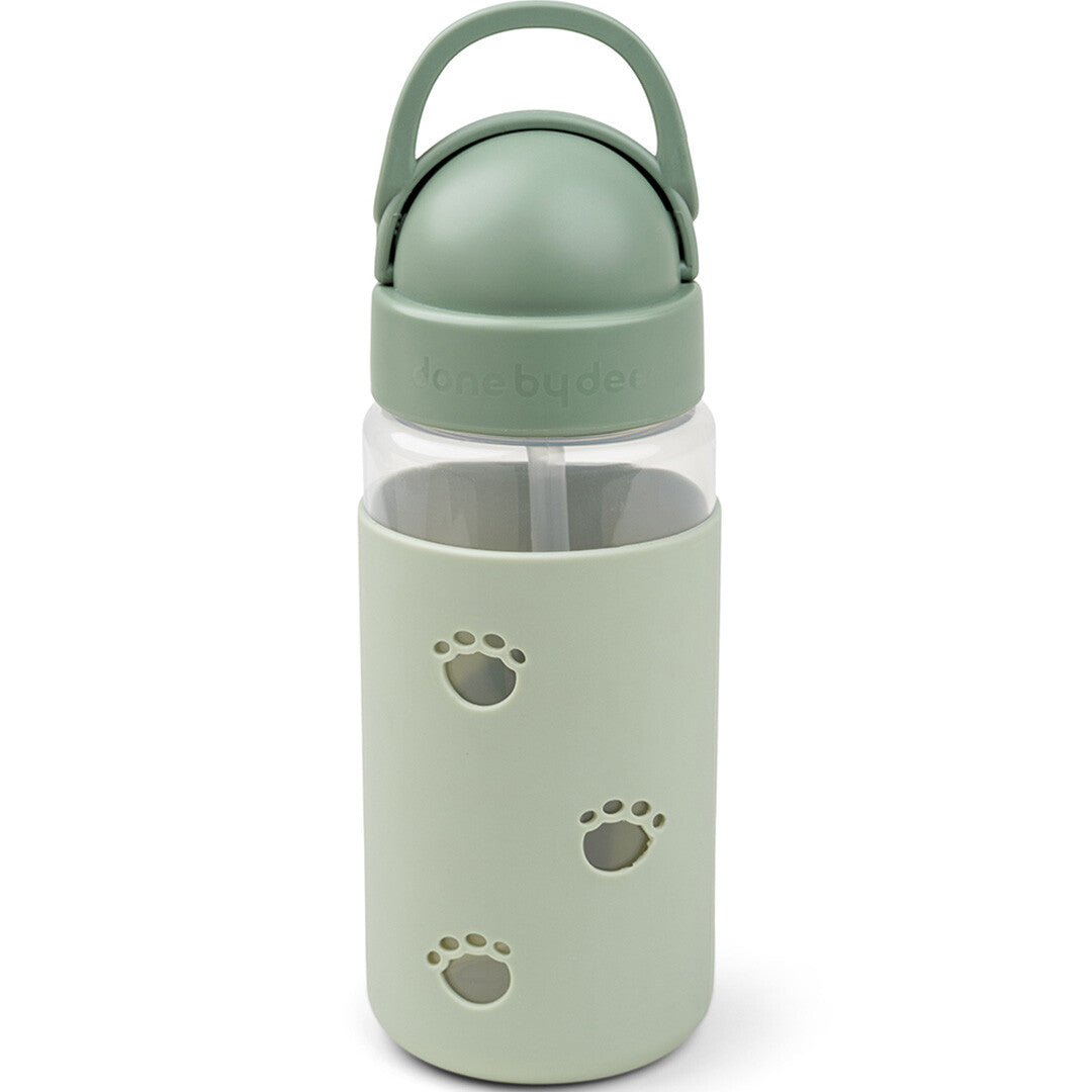 done by deer drinkfles met rietje easy grip - elphee - green - 350ml | 1039443 | 2
