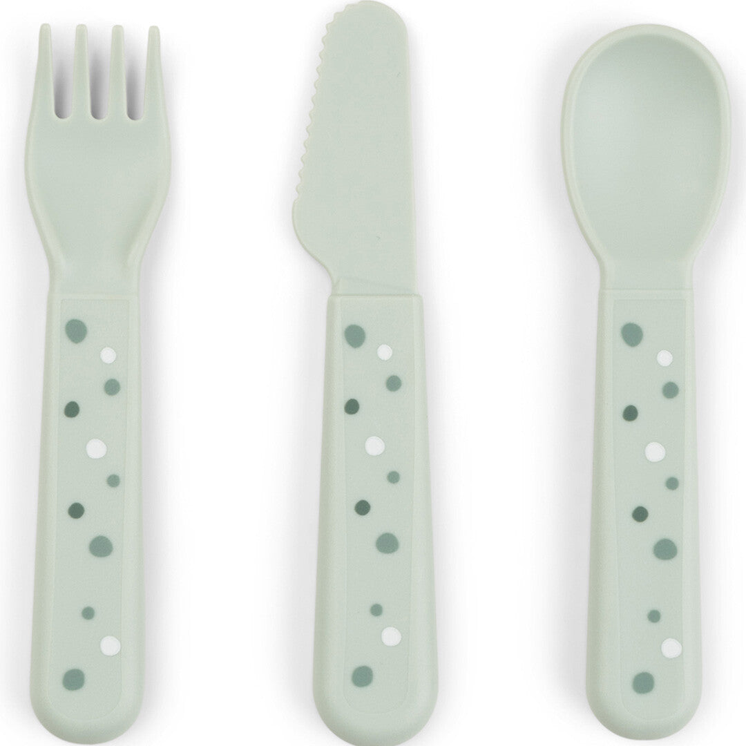 done by deer kinderbestek foodie happy dots - green | 1236523 | 0