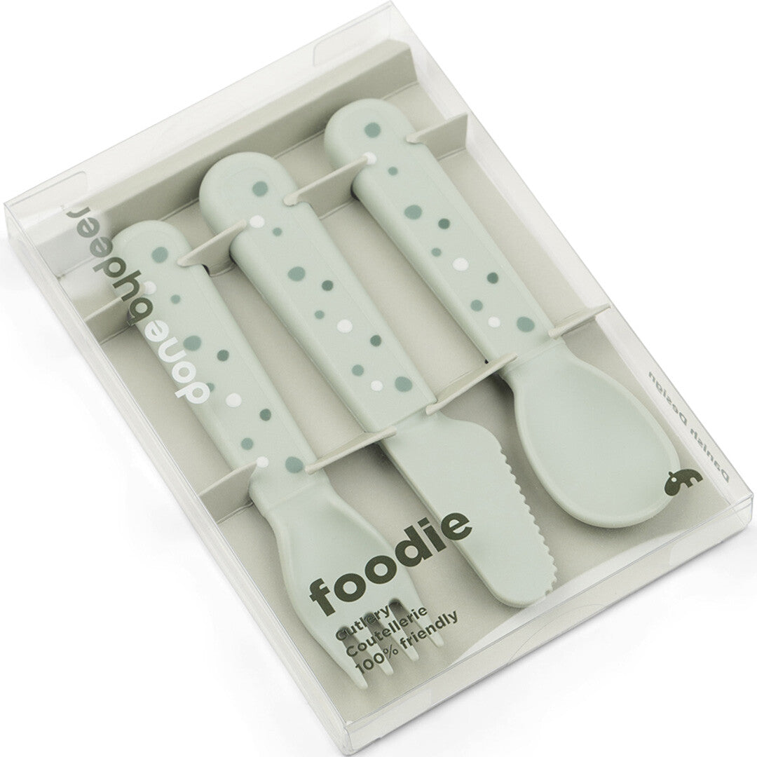 done by deer kinderbestek foodie happy dots - green | 1236523 | 1