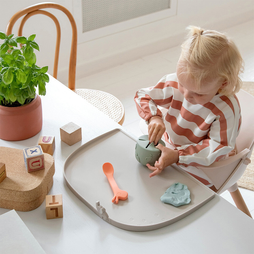 done by deer mouwslab met voorvak - stripes - blue | 1333202 | 3